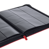 Vault X: 9-Pocket Exo-Tec® Zip Binder (Fire Red)