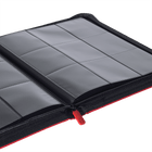 Vault X: 9-Pocket Exo-Tec® Zip Binder (Fire Red)