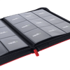 Vault X: 9-Pocket Exo-Tec® Zip Binder (Fire Red)