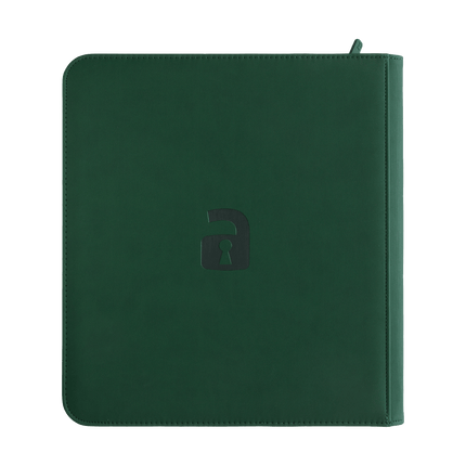 Vault X: 12-Pocket Exo-Tec® Zip Binder (Forest Green)