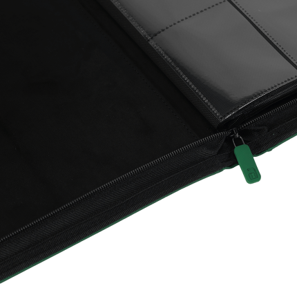 Vault X: 9-Pocket Exo-Tec® Zip Binder (Forest Green)