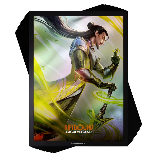 Riftbound: League of Legends TCG - Unleashed - Art Sleeves - Master Yi (100 Sleeves)