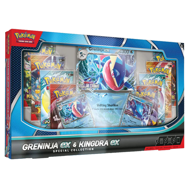 [PRE-ORDER] Pokemon TCG: Greninja ex & Kingdra ex Special Collection