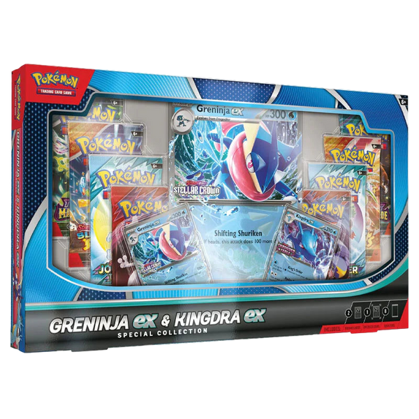 Pokemon TCG: Greninja ex & Kingdra ex Special Collection