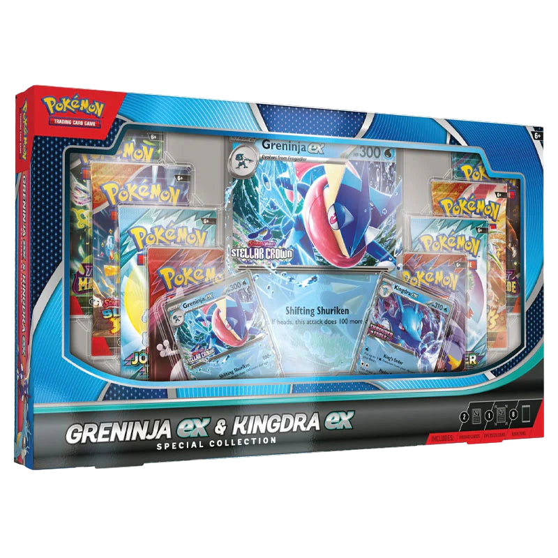 Pokemon TCG: Greninja ex & Kingdra ex Special Collection