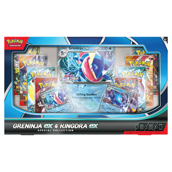 Pokemon TCG: Greninja ex & Kingdra ex Special Collection