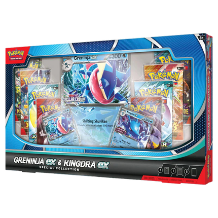 [PRE-ORDER] Pokemon TCG: Greninja ex & Kingdra ex Special Collection