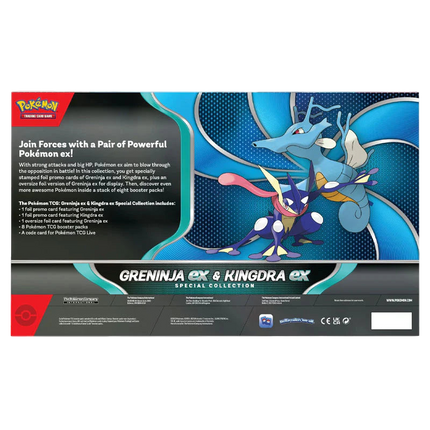 [PRE-ORDER] Pokemon TCG: Greninja ex & Kingdra ex Special Collection