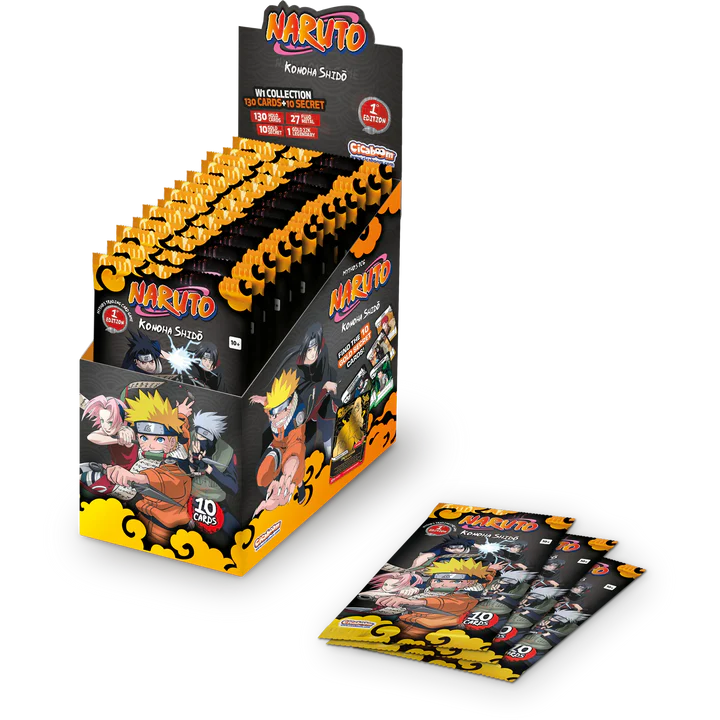 Naruto Mythos TCG - Set 01 - Konoha Shido - Booster Box (1st Edition)