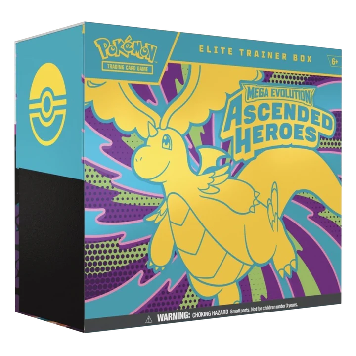 Pokemon TCG: Mega Evolution - Ascended Heroes - Elite Trainer Box