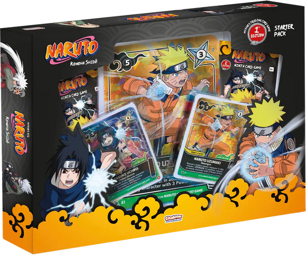 Naruto Mythos TCG - Set 01 - Konoha Shido - Starter Pack - Naruto