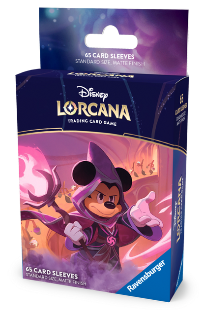 Disney Lorcana Trading Card Game: Mickey Mouse Card Sleeves