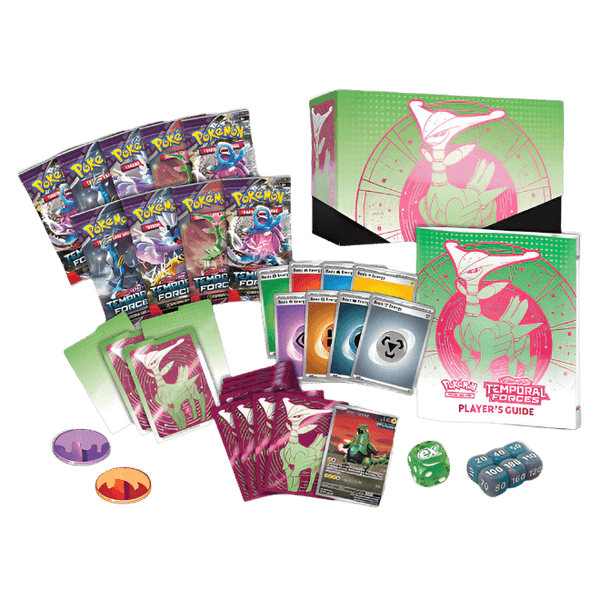 Temporal Forces - Elite Trainer Box (Iron Leaves) - Coasties Collectibles
