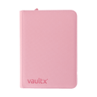 Vault X: 9-Pocket Exo-Tec® Zip Binder (Just Pink)