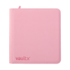 Vault X: 12-Pocket Exo-Tec® Zip Binder (Just Pink)