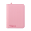 Vault X: 4-Pocket Exo-Tec® Zip Binder (Just Pink)