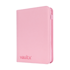 Vault X: 9-Pocket Exo-Tec® Zip Binder (Just Pink)
