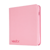 Vault X: 12-Pocket Exo-Tec® Zip Binder (Just Pink)