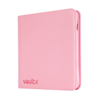Vault X: 12-Pocket Exo-Tec® Zip Binder (Just Pink)