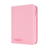 Vault X: 4-Pocket Exo-Tec® Zip Binder (Just Pink)
