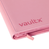 Vault X: 9-Pocket Exo-Tec® Zip Binder (Just Pink)