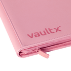 Vault X: 9-Pocket Exo-Tec® Zip Binder (Just Pink)