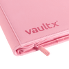 Vault X: 12-Pocket Exo-Tec® Zip Binder (Just Pink)