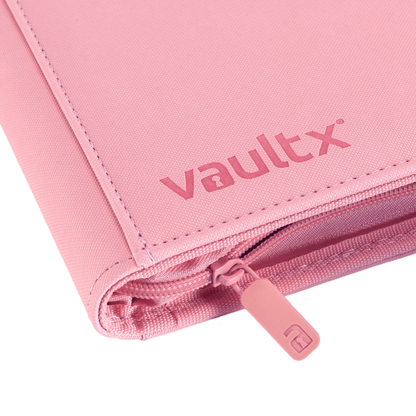 Vault X: 4-Pocket Exo-Tec® Zip Binder (Just Pink)