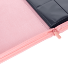 Vault X: 9-Pocket Exo-Tec® Zip Binder (Just Pink)