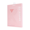 Vault X: 9-Pocket Exo-Tec® Zip Binder (Just Pink)