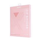 Vault X: 9-Pocket Exo-Tec® Zip Binder (Just Pink)