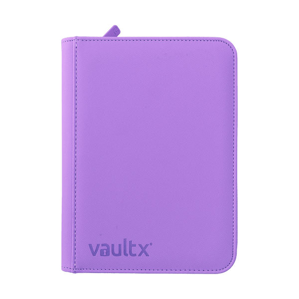 Vault X: 4-Pocket Exo-Tec® Zip Binder (Just Purple)