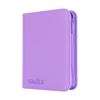 Vault X: 4-Pocket Exo-Tec® Zip Binder (Just Purple)