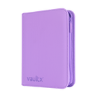 Vault X: 4-Pocket Exo-Tec® Zip Binder (Just Purple)