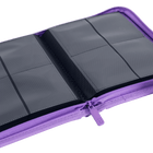 Vault X: 4-Pocket Exo-Tec® Zip Binder (Just Purple)