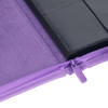 Vault X: 4-Pocket Exo-Tec® Zip Binder (Just Purple)