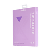 Vault X: 4-Pocket Exo-Tec® Zip Binder (Just Purple)