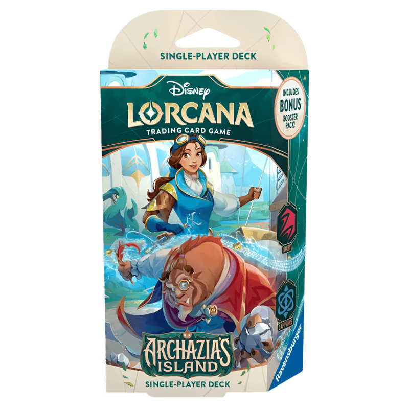 Disney Lorcana Trading Card Game: Archazia's Island - Starter Deck (Beast & Belle)