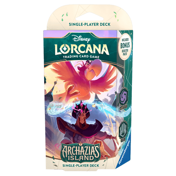 Disney Lorcana Trading Card Game: Archazia's Island - Starter Deck (Jafar & Iago)