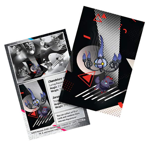Pokemon TCG: Black Bolt & White Flare Mini Tin - Zorua & Chandelure