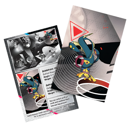 [PRE-ORDER] Pokemon TCG: Black Bolt & White Flare Mini Tin - Eelektross & Galvantula