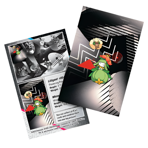 Pokemon TCG: Black Bolt & White Flare Mini Tin - Lilligant & Whimsicott