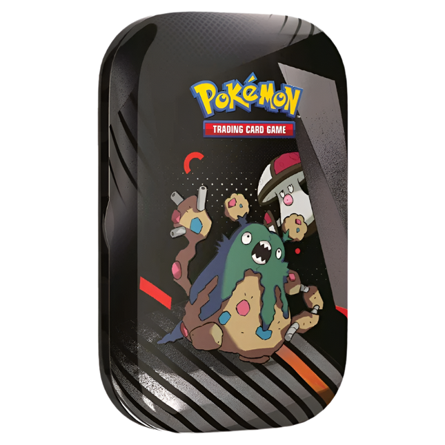 [PRE-ORDER] Pokemon TCG: Black Bolt & White Flare Mini Tin - Garbodor & Amoonguss