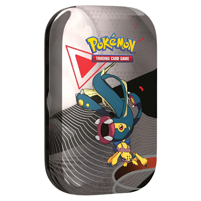 [PRE-ORDER] Pokemon TCG: Black Bolt & White Flare Mini Tin - Eelektross & Galvantula