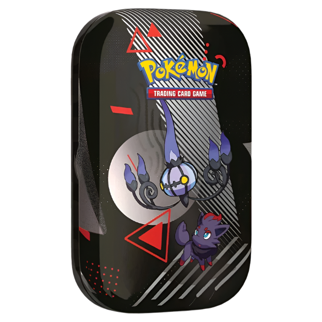 [PRE-ORDER] Pokemon TCG: Black Bolt & White Flare Mini Tin - Zorua & Chandelure