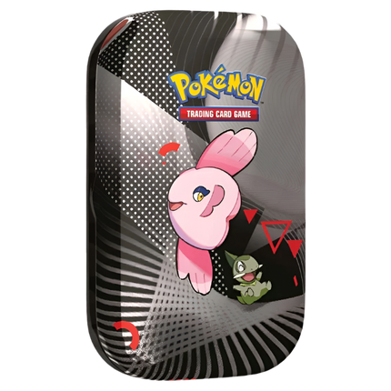 [PRE-ORDER] Pokemon TCG: Black Bolt & White Flare Mini Tin - Axew & Alomomona