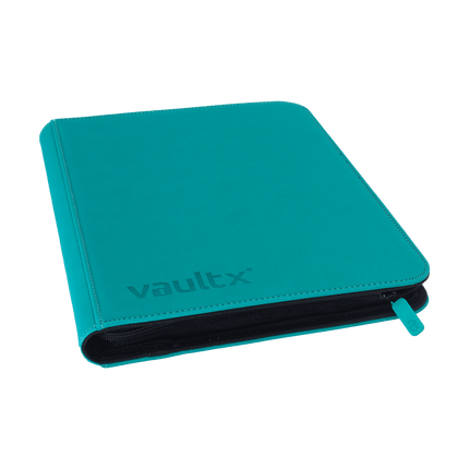 Vault X: 9-Pocket Exo-Tec® Zip Binder (Ocean Blue)