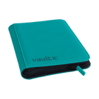 Vault X: 4-Pocket Exo-Tec® Zip Binder (Ocean Blue)