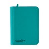 Vault X: 4-Pocket Exo-Tec® Zip Binder (Ocean Blue)