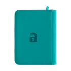 Vault X: 4-Pocket Exo-Tec® Zip Binder (Ocean Blue)